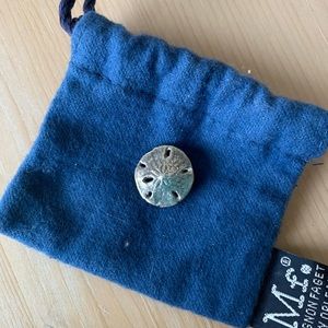 Mignon Faget Sand Dollar Pendant Extra Small